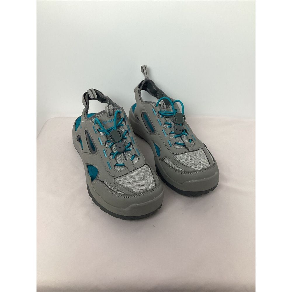 SIMMS Riprap Women's Sz7 Fishing Water Gray and Blue All-Terrain Sandals 37424